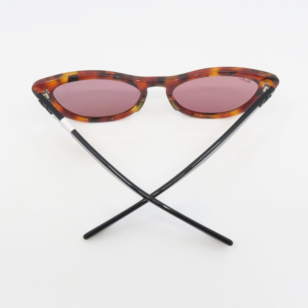 Ray-Ban RB4314N 1249/UO 54mm NINA Brown Tortoise/Pink Icons Flash New Sunglasses - Picture 5 of 6